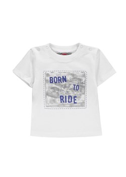 Chłopięca niemowlęca bluzka z krótkim rękawem biała ze sklepu 5.10.15 w kategorii Koszulki niemowlęce - zdjęcie 171536994