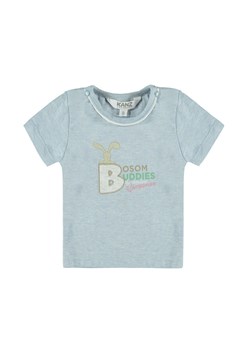 Chłopięca niemowlęca bluzka z krótkim rękawem niebieska ze sklepu 5.10.15 w kategorii Koszulki niemowlęce - zdjęcie 171537021