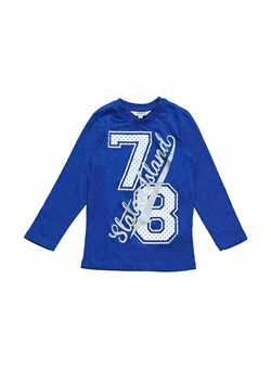 Chłopięca bluzka z długim rękawem niebieska ze sklepu 5.10.15 w kategorii T-shirty chłopięce - zdjęcie 171537044