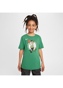T-shirt z logo dla dużych dzieci (chłopców) Nike NBA Boston Celtics Essential - Zieleń ze sklepu Nike poland w kategorii T-shirty chłopięce - zdjęcie 171537082
