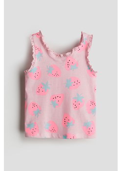 H & M - Top bez rękawów - Różowy ze sklepu H&M w kategorii Bluzki dziewczęce - zdjęcie 171537483
