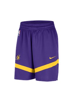 Spodenki męskie 21 cm Nike Dri-FIT NBA Los Angeles Lakers Icon Practice - Fiolet ze sklepu Nike poland w kategorii Spodenki męskie - zdjęcie 171537591