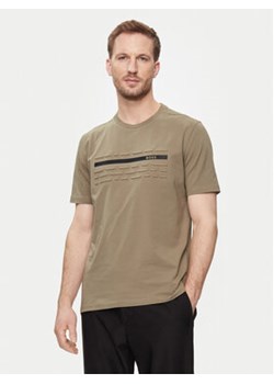 Boss T-Shirt 50513010 Beżowy Regular Fit ze sklepu MODIVO w kategorii T-shirty męskie - zdjęcie 171537821