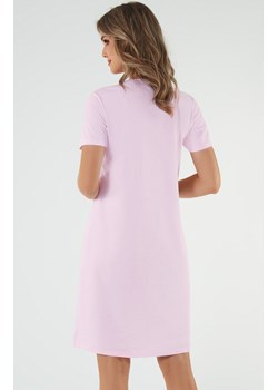 Koszula nocna damska na krótki rękaw różowa Lady, Kolor różowy, Rozmiar 3XL, Italian Fashion ze sklepu Primodo w kategorii Koszule nocne - zdjęcie 171538744