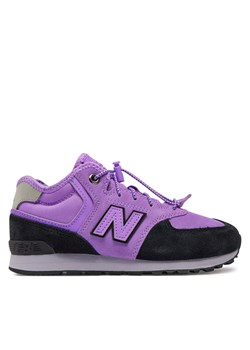 Sneakersy New Balance PV574HXG Fioletowy ze sklepu eobuwie.pl w kategorii Buty zimowe dziecięce - zdjęcie 171541741