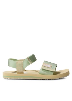 Sandały The North Face W Skeena Sandal NF0A46BFOPK1 Zielony ze sklepu eobuwie.pl w kategorii Sandały damskie - zdjęcie 171541761