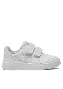 Sneakersy Puma Courtflex v2 V Ps 371543 04 Biały ze sklepu eobuwie.pl w kategorii Trampki dziecięce - zdjęcie 171541864