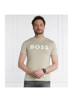 BOSS ORANGE T-shirt Thinking | Regular Fit ze sklepu Gomez Fashion Store w kategorii T-shirty męskie - zdjęcie 171542562