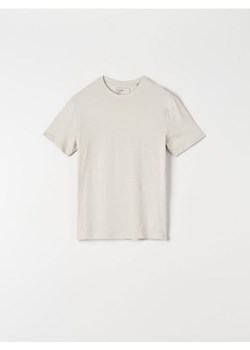 Sinsay - Koszulka - kremowy ze sklepu Sinsay w kategorii T-shirty męskie - zdjęcie 171544771