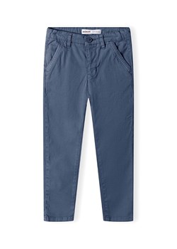 Niebieskie spodnie typu chino dla małego chłopca ze sklepu 5.10.15 w kategorii Spodnie chłopięce - zdjęcie 171545913