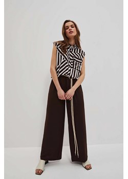 Spodnie damskie z szeroka nogawką ze sklepu 5.10.15 w kategorii Spodnie damskie - zdjęcie 171546054