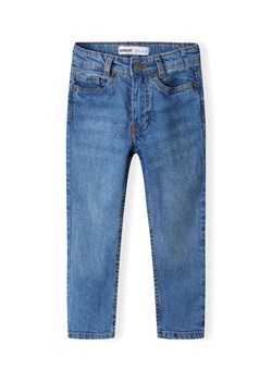 Klasyczne spodnie jeansowe dla małego chłopca ze sklepu 5.10.15 w kategorii Spodnie chłopięce - zdjęcie 171546120
