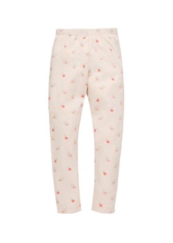 Legginsy bawełniane dziewczęce różowe SUMMER GARDEN - Pinokio ze sklepu 5.10.15 w kategorii Spodnie dziewczęce - zdjęcie 171546170