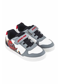 Buty chłopięce na rzep Spiderman szaro-białe ze sklepu 5.10.15 w kategorii Buty sportowe dziecięce - zdjęcie 171546322