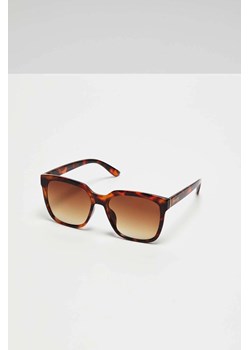 Okulary przeciwsłoneczne o kwadratowym kształcie brązowe ze sklepu 5.10.15 w kategorii Okulary przeciwsłoneczne damskie - zdjęcie 171546361