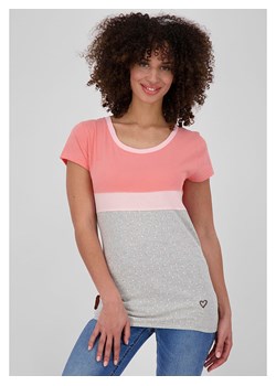 alife and kickin Koszulka w kolorze szaro-różowym ze sklepu Limango Polska w kategorii Bluzki damskie - zdjęcie 171546522