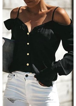 Koszula LOMIRDA BLACK ze sklepu Ivet Shop w kategorii Koszule damskie - zdjęcie 171548063