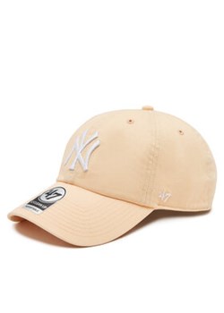 47 Brand Czapka z daszkiem Mlb New York Yankees '47 Clean Up W/ No Loop Label B-NLRGW17GWS-AF Pomarańczowy ze sklepu MODIVO w kategorii Czapki z daszkiem męskie - zdjęcie 171548562
