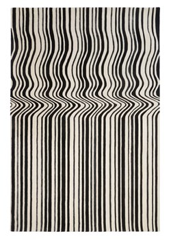 Dywan DRAFT BLACK 160x230 ręcznie tkany ze sklepu George Azzar w kategorii Dywany - zdjęcie 171548992