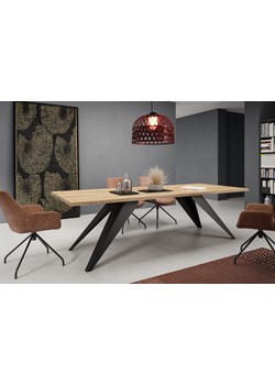 Rozkładany stół Olivio w rozmiarze 140x80 i 160x90 na wyjątkowych nogach z metalu i blatem w kolorach do wyboru ze sklepu George Azzar w kategorii Stoły - zdjęcie 171549013