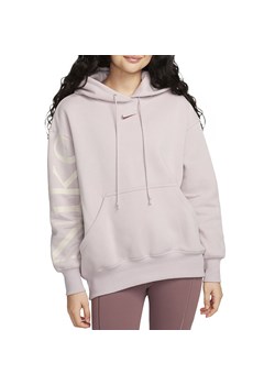 Bluza Nike Sportswear Phoenix Fleece FQ7042-019 - różowa ze sklepu streetstyle24.pl w kategorii Bluzy damskie - zdjęcie 171549971