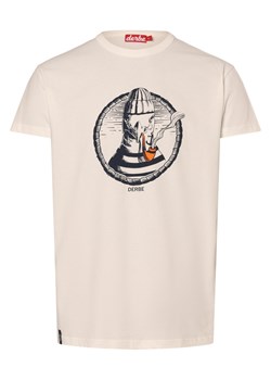 Derbe T-shirt męski Mężczyźni Bawełna écru nadruk ze sklepu vangraaf w kategorii T-shirty męskie - zdjęcie 171552262
