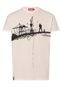 Derbe Koszulka męska - Harbour boatman Mężczyźni Bawełna écru nadruk ze sklepu vangraaf w kategorii T-shirty męskie - zdjęcie 171552283