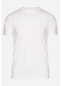 Biała Koszulka Bawełniana o Klasycznym Kroju Xloette ze sklepu Born2be Odzież w kategorii T-shirty męskie - zdjęcie 171552721