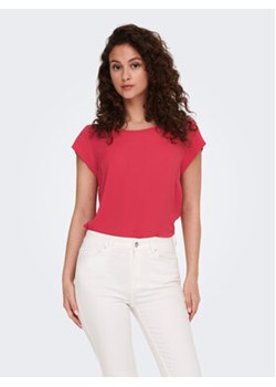 ONLY Bluzka 15142784 Różowy Regular Fit ze sklepu MODIVO w kategorii Bluzki damskie - zdjęcie 171556042