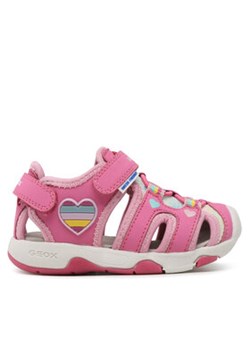 Geox Sandały B Sandal Multy Girl B150DA05014C8238 S Różowy ze sklepu MODIVO w kategorii Sandały dziecięce - zdjęcie 171556951