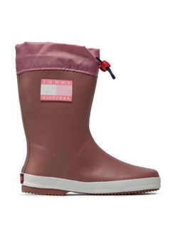 Tommy Hilfiger Kalosze Rain Boot T3X6-30766-0047 S Różowy ze sklepu MODIVO w kategorii Kalosze dziecięce - zdjęcie 171557010