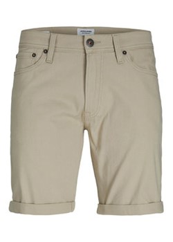 Jack&Jones Szorty jeansowe 12165892 Beżowy Regular Fit ze sklepu MODIVO w kategorii Spodenki męskie - zdjęcie 171557112