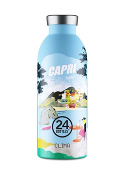 24bottles butelka termiczna Capri 500 ml kolor niebieski ze sklepu ANSWEAR.com w kategorii Bidony i butelki - zdjęcie 171557764