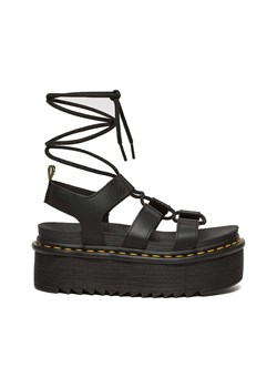 Dr. Martens sandały skórzane Nartilla XL damskie kolor czarny na platformie DM31538001 ze sklepu PRM w kategorii Sandały damskie - zdjęcie 171560101