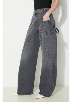 JW Anderson jeansy Twisted Workwear Jeans damskie high waist DT0057.PG1195.929 ze sklepu PRM w kategorii Jeansy damskie - zdjęcie 171560271