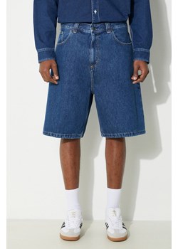 Carhartt WIP szorty jeansowe Brandon Short męskie kolor niebieski I031921.106 ze sklepu PRM w kategorii Spodenki męskie - zdjęcie 171560423