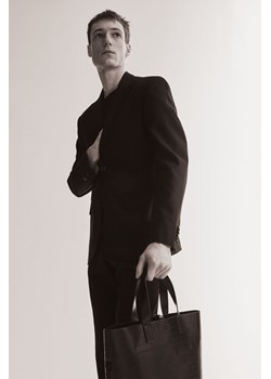 H & M - Marynarka Slim Fit - Czarny ze sklepu H&M w kategorii Marynarki męskie - zdjęcie 171560560