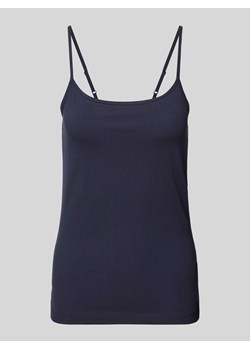 Top na ramiączkach w jednolitym kolorze ze sklepu Peek&Cloppenburg  w kategorii Bluzki damskie - zdjęcie 171560782