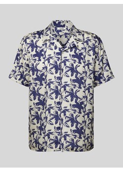 Koszula casualowa o kroju regular fit z kwiatowym nadrukiem na całej powierzchni ze sklepu Peek&Cloppenburg  w kategorii Koszule męskie - zdjęcie 171560791