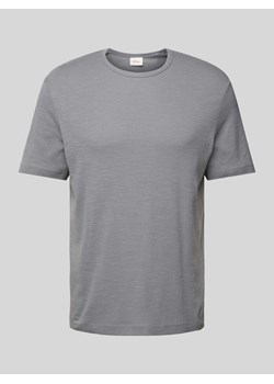 T-shirt z fakturowanym wzorem ze sklepu Peek&Cloppenburg  w kategorii T-shirty męskie - zdjęcie 171560942