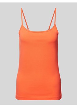 Top na ramiączkach w jednolitym kolorze ze sklepu Peek&Cloppenburg  w kategorii Bluzki damskie - zdjęcie 171561150