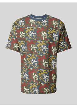T-shirt z wzorem na całej powierzchni ze sklepu Peek&Cloppenburg  w kategorii T-shirty męskie - zdjęcie 171561231