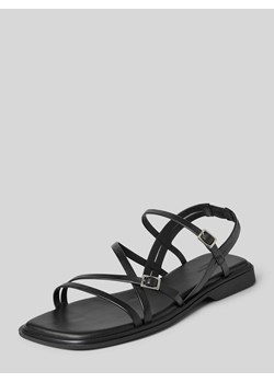 Sandały w jednolitym kolorze model ‘IZZY’ ze sklepu Peek&Cloppenburg  w kategorii Sandały damskie - zdjęcie 171561444