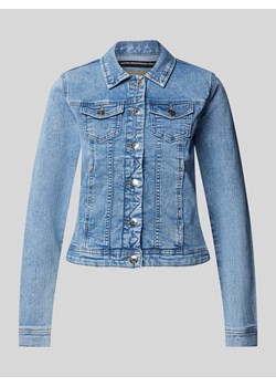 Kurtka jeansowa z kieszeniami z patką na piersi model ‘WONDER LIFE’ ze sklepu Peek&Cloppenburg  w kategorii Kurtki damskie - zdjęcie 171561572