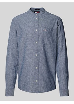 Koszula casualowa o kroju regular fit ze stójką ze sklepu Peek&Cloppenburg  w kategorii Koszule męskie - zdjęcie 171561643