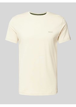T-shirt z wyhaftowanym logo ze sklepu Peek&Cloppenburg  w kategorii T-shirty męskie - zdjęcie 171561733