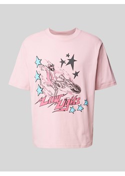 T-shirt z nadrukiem z logo model ‘Startail’ ze sklepu Peek&Cloppenburg  w kategorii T-shirty męskie - zdjęcie 171561741