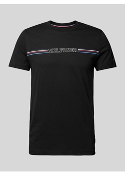 T-shirt z nadrukiem z logo ze sklepu Peek&Cloppenburg  w kategorii T-shirty męskie - zdjęcie 171561843