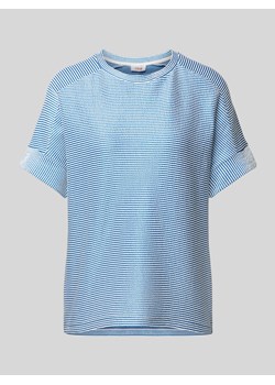 T-shirt z fakturowanym wzorem ze sklepu Peek&Cloppenburg  w kategorii Bluzki damskie - zdjęcie 171561880