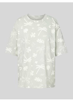 T-shirt we wzory na całej powierzchni ze sklepu Peek&Cloppenburg  w kategorii Bluzki damskie - zdjęcie 171561961